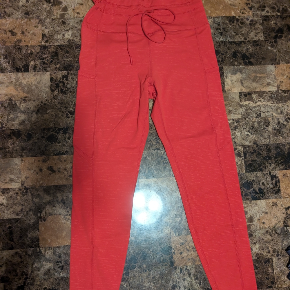 Red Jogger Pants